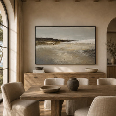 Storm Shore Coastal Wall Art room scene 6 | Olyrel