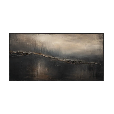 Midnight Shore Seascape Wall Art | Olyrel