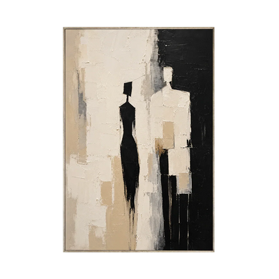 Shadow Pair Figure Wall Art | Olyrel