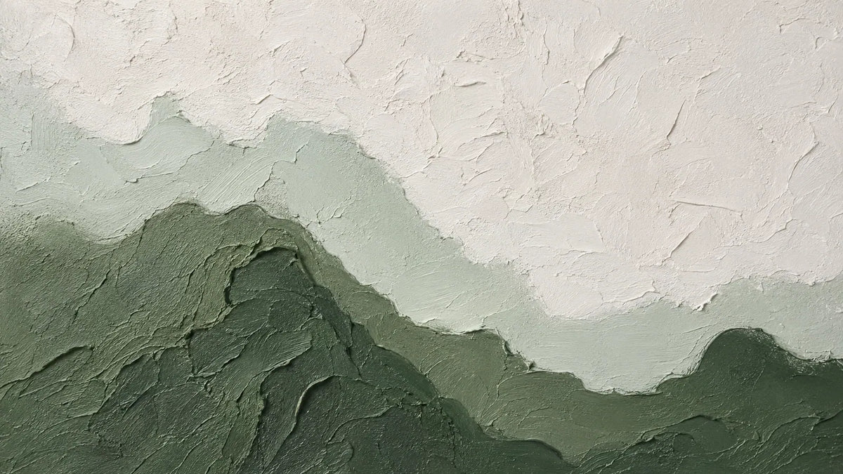 Sage Ridge Textured Wall Art room scene 1 | Olyrel