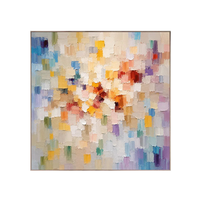 Mosaic Bloom Floral Wall Art | Olyrel