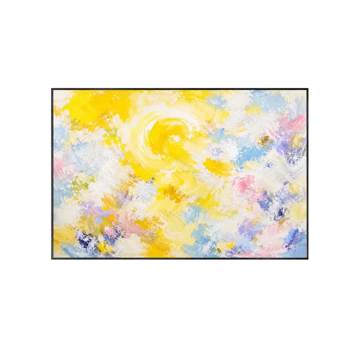 Golden Spiral Abstract Wall Art | Olyrel