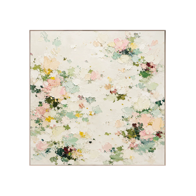 Soft Blossom Floral Wall Art | Olyrel