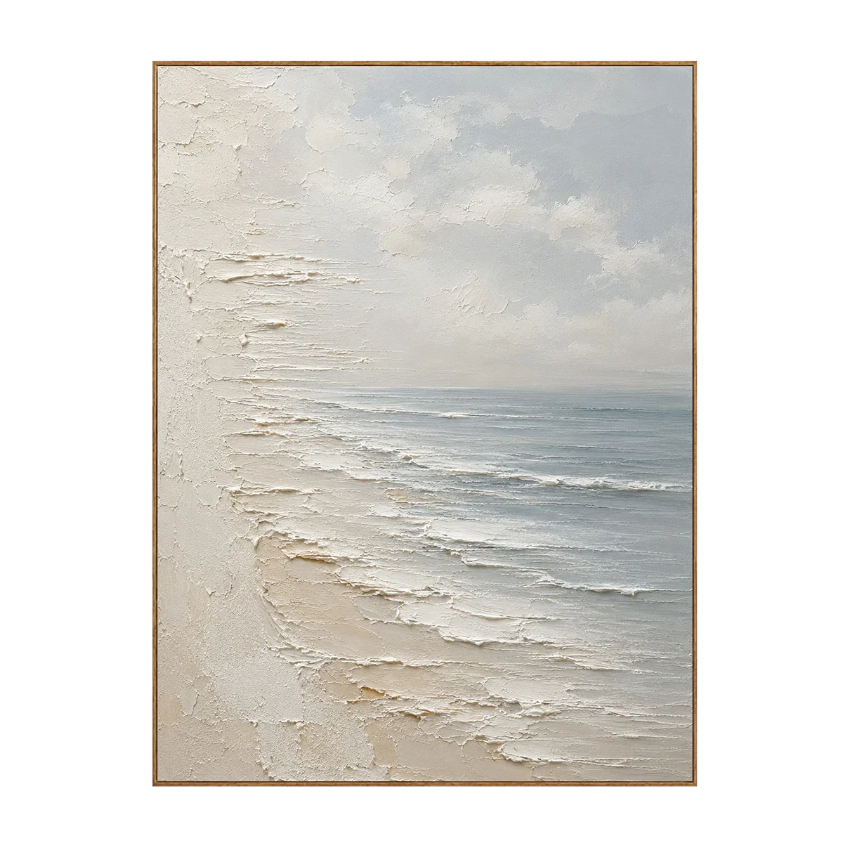 Quiet Shore Seascape Wall Art | Olyrel