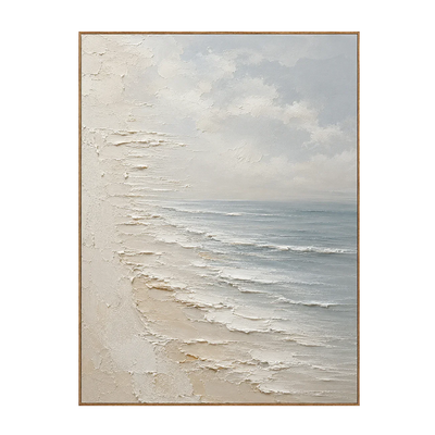 Quiet Shore Seascape Wall Art | Olyrel
