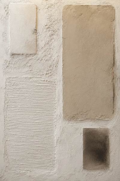 Original artwork view of Soft Blocks Textured Wall Art | Olyrel