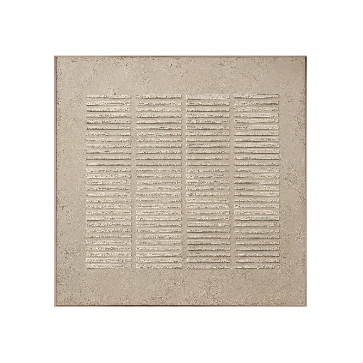 Linen Shutter Textured Wall Art | Olyrel