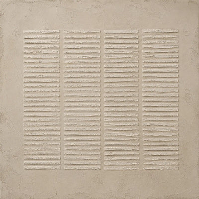 Linen Shutter Textured Wall Art artwork view | Olyrel