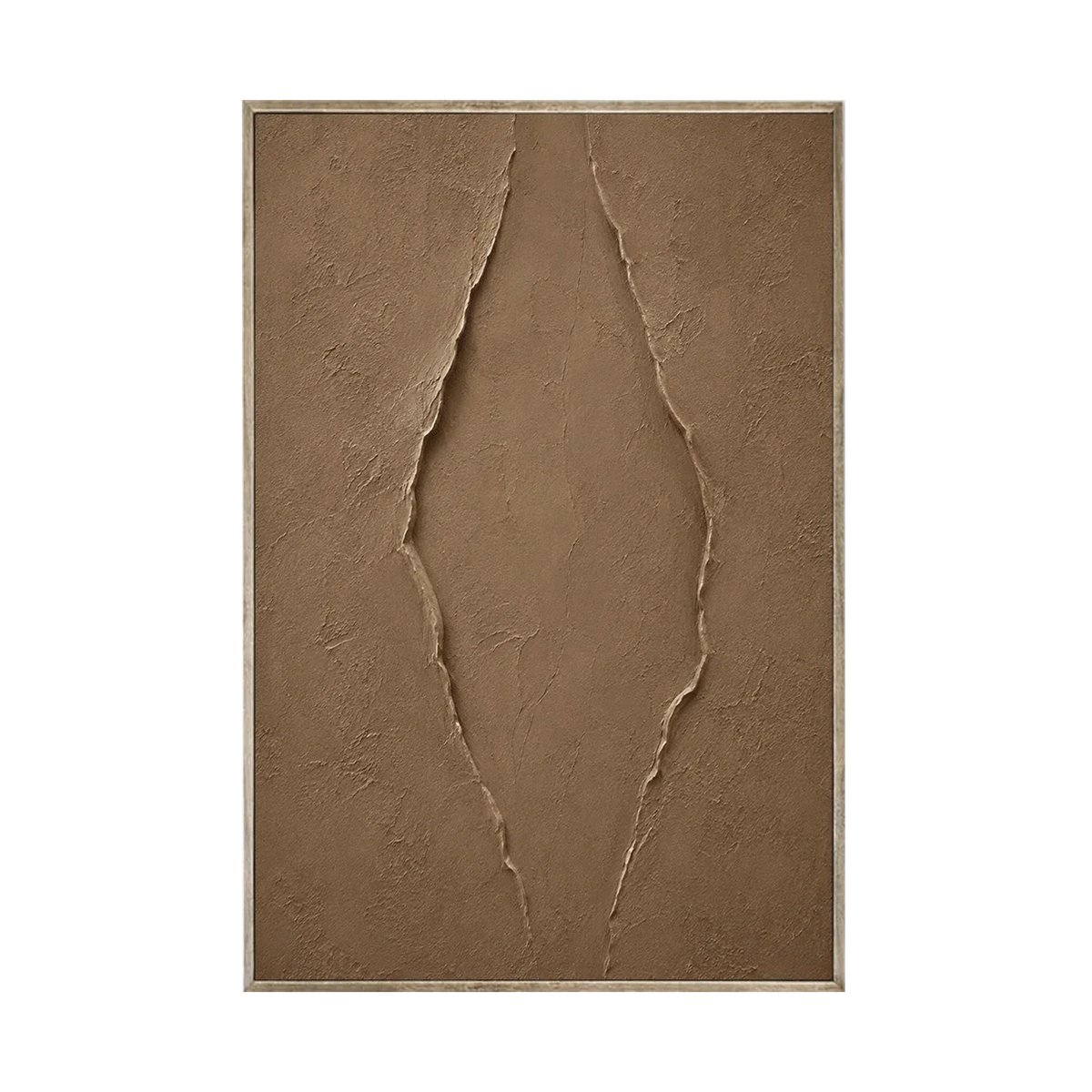 Clay Rift Textured Wall Art | Olyrel