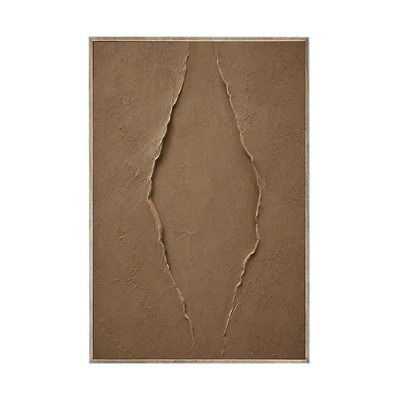 Clay Rift Textured Wall Art | Olyrel