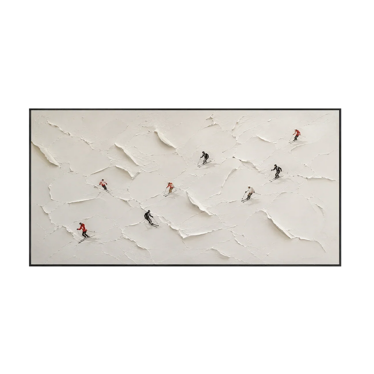 Drift Birds Textured Wall Art | Olyrel