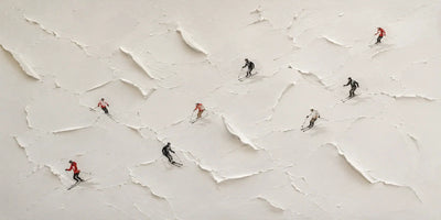 Drift Birds Textured Wall Art room scene 1 | Olyrel