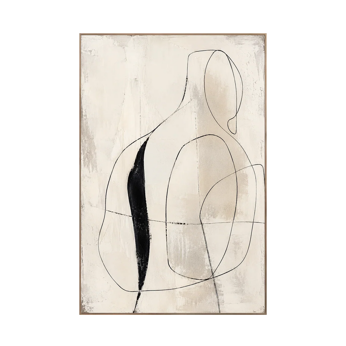 Line Muse Figure Wall Art | Olyrel