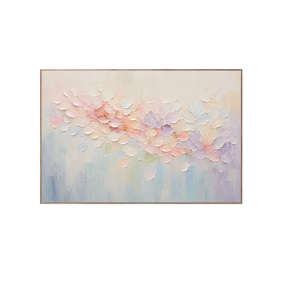 Pastel Garland Floral Wall Art | Olyrel
