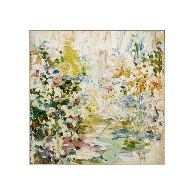Meadow Mosaic Floral Wall Art | Olyrel