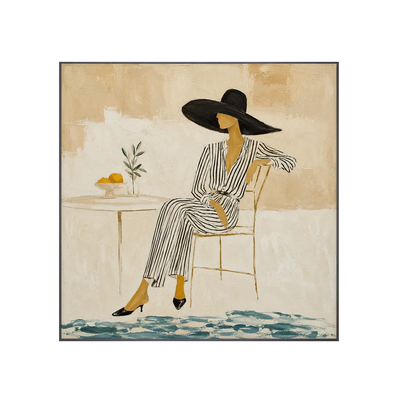 Coastal Muse Figure Wall Art | Olyrel