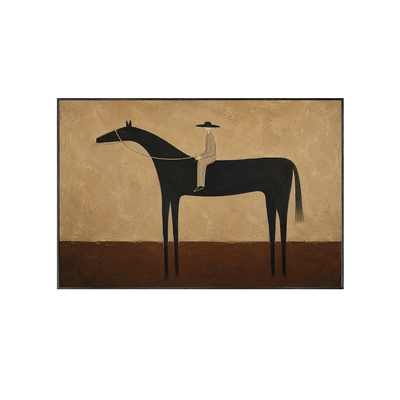Quiet Rider Horse Wall Art | Olyrel
