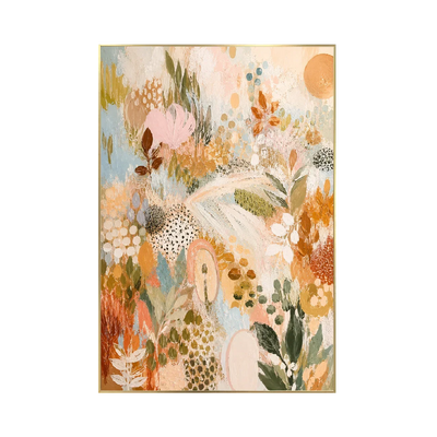Pastel Botanica Floral Wall Art | Olyrel