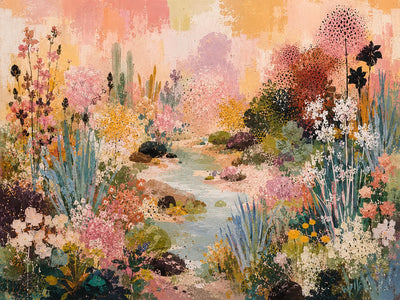 Blossom Creek Floral Wall Art artwork view | Olyrel