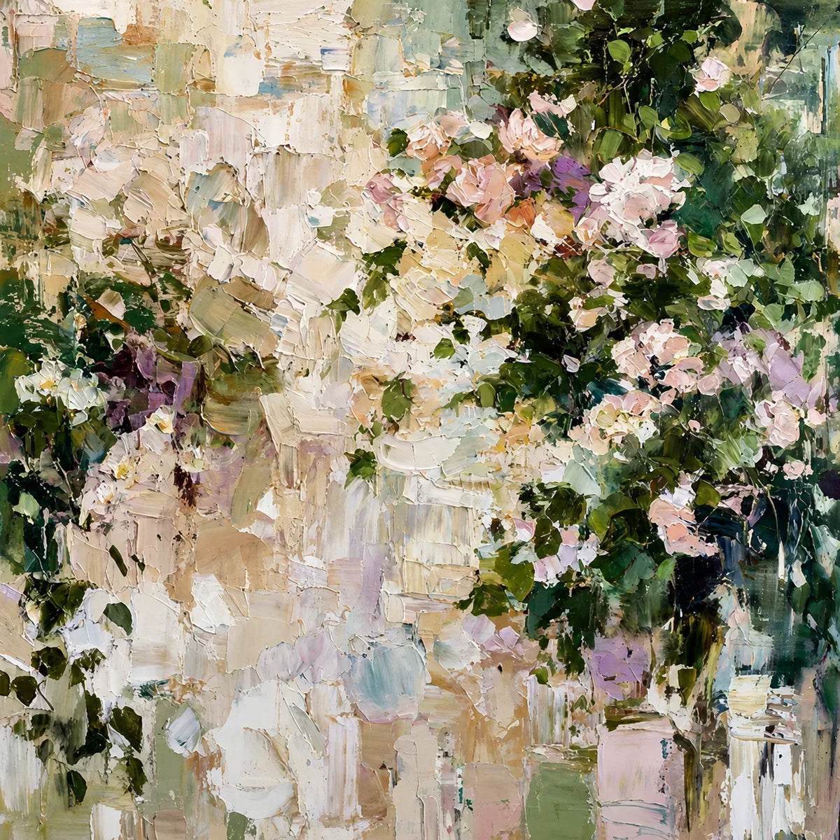 Original artwork view of Garden Bloom Floral Wall Art | Olyrel