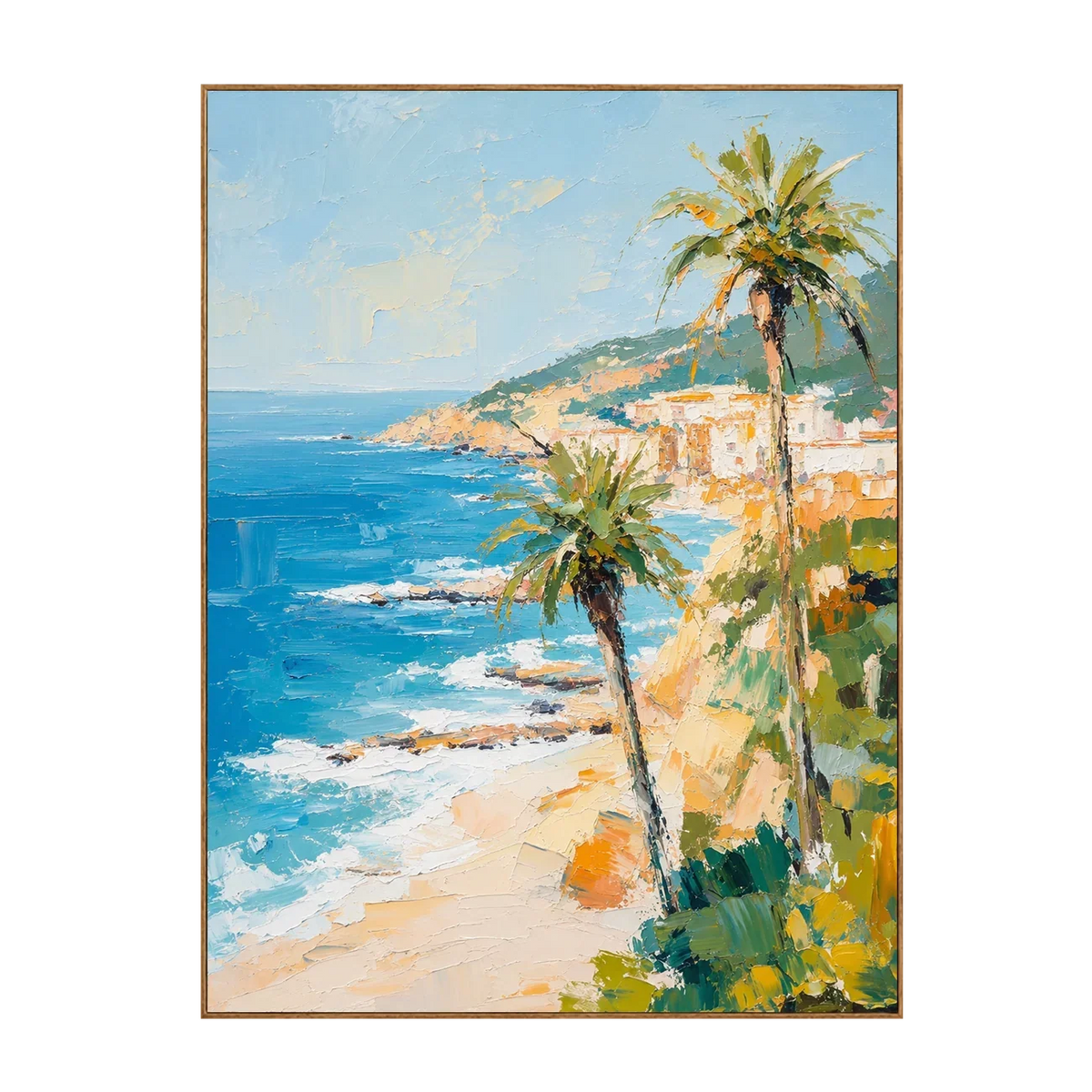 Palm Coast Coastal Wall Art | Olyrel