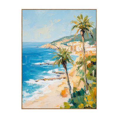 Palm Coast Coastal Wall Art | Olyrel