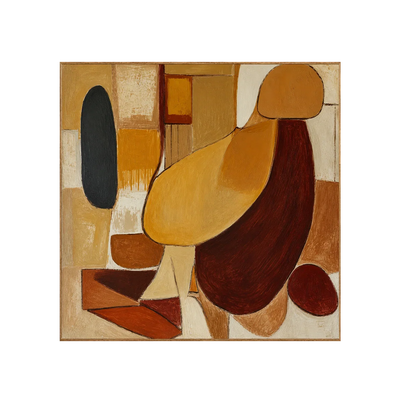 Earthen Forms Abstract Wall Art | Olyrel