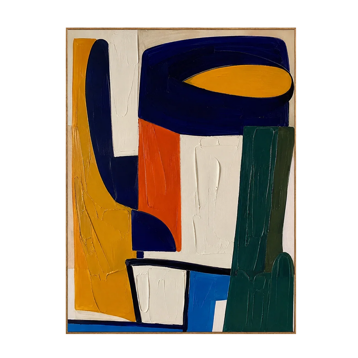 Primary Balance Abstract Wall Art | Olyrel