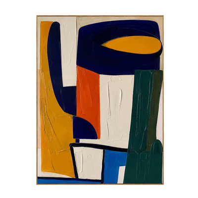 Primary Balance Abstract Wall Art | Olyrel