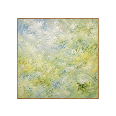 Sage Current Abstract Wall Art | Olyrel