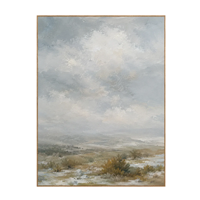 Silver Moor Landscape Wall Art | Olyrel