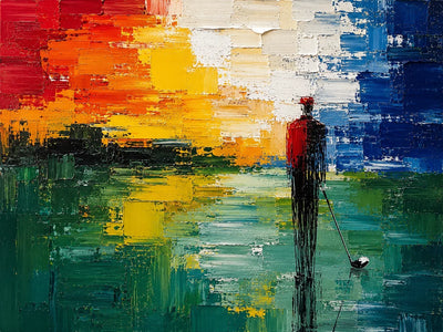 Original artwork view of Sunset Pier Ocean Wall Art | Olyrel