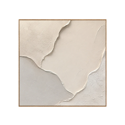 Ivory Passage Relief Wall Art | Olyrel