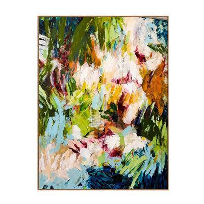 Wild Garden Abstract Wall Art | Olyrel