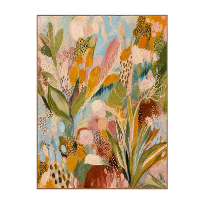 Garden Rhythm Floral Wall Art | Olyrel