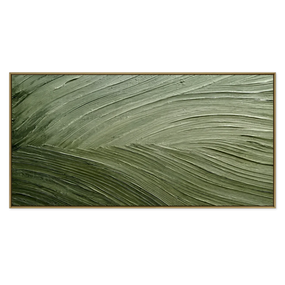 Sage Current Textured Wall Art | Olyrel