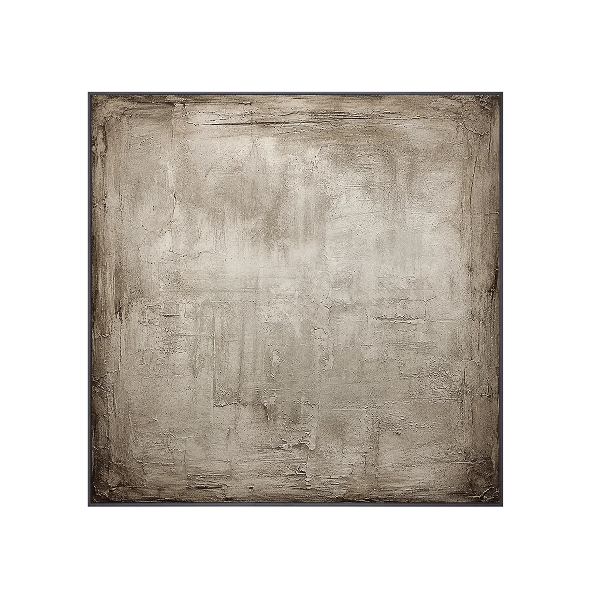 Weathered Plaster Textured Wall Art | Olyrel