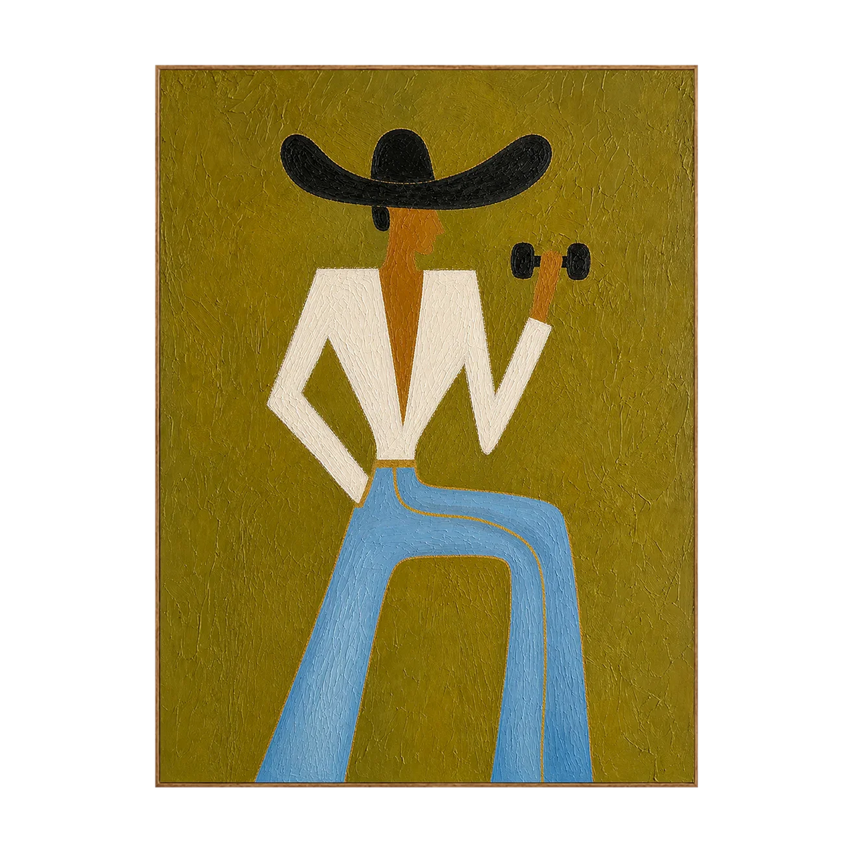 Cowgirl Strength Figurative Wall Art | Olyrel