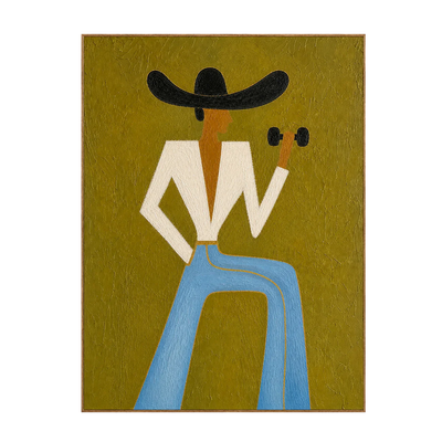 Cowgirl Strength Figurative Wall Art | Olyrel