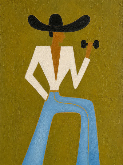 Cowgirl Strength Figurative Wall Art artwork view | Olyrel