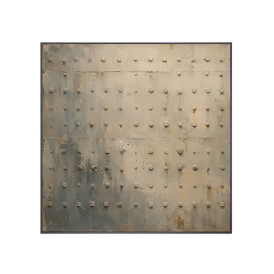 Rivet Grid Textured Wall Art | Olyrel