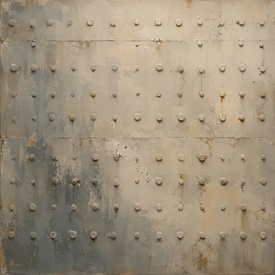 Original artwork view of Rivet Grid Textured Wall Art | Olyrel