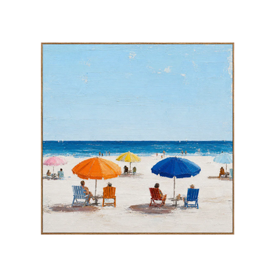 Summer Shore Beach Wall Art | Olyrel