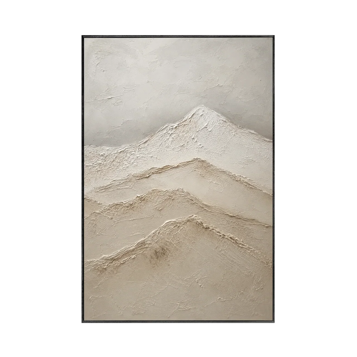 Quiet Ridge Textured Wall Art | Olyrel