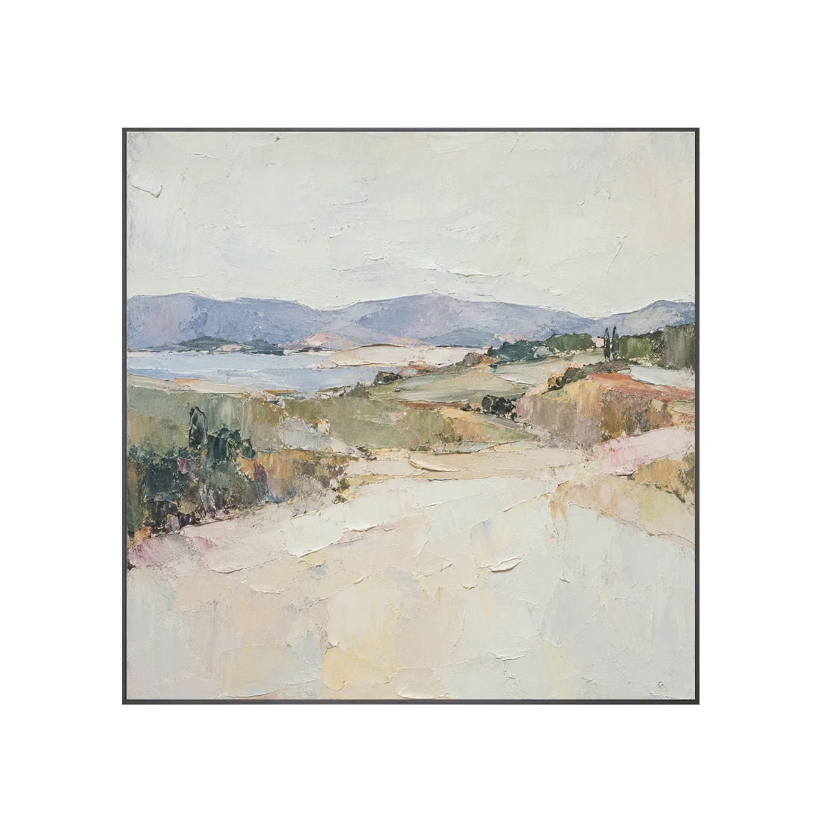 Pastel Cove Coastal Wall Art | Olyrel