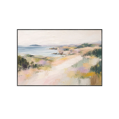 Soft Shore Coastal Wall Art | Olyrel