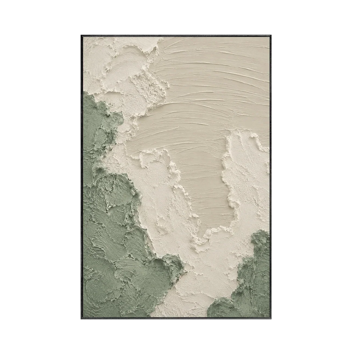 Sage Relief Textured Wall Art | Olyrel