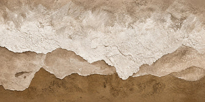 Layered Sand and Ivory Tides Wall Art artwork view | Olyrel