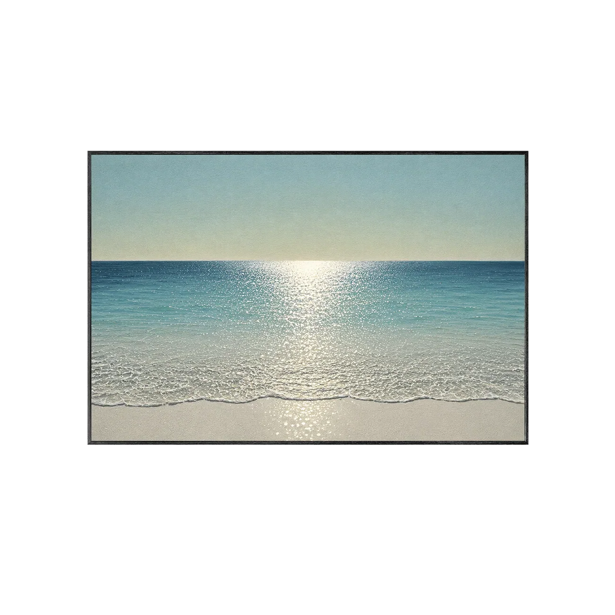 Crystal Tide Coastal Wall Art | Olyrel