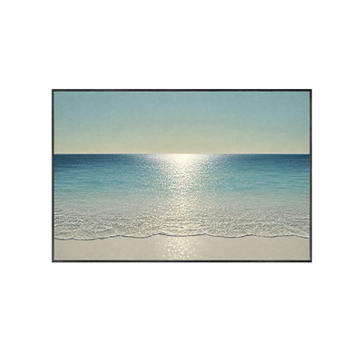 Crystal Tide Coastal Wall Art | Olyrel